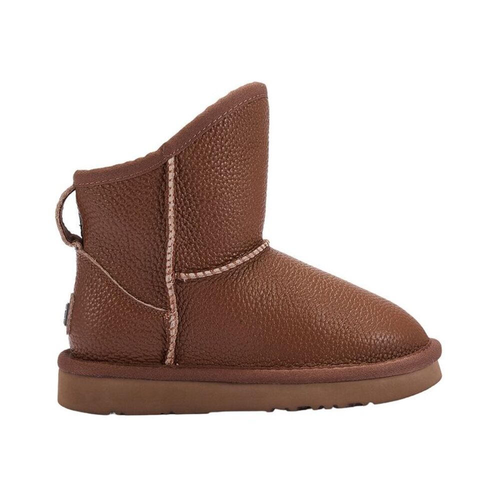 Australia Luxe Collective Kids Cosy X Short Sheepskin Boot, Brown
